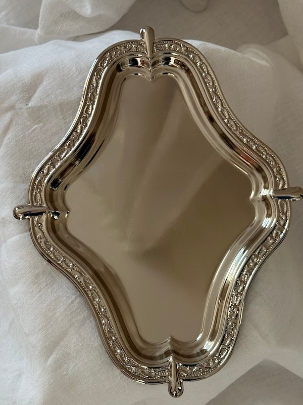 Lyon Small Silver-Plated Tray