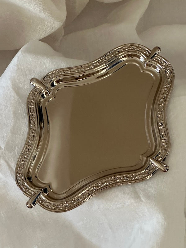 Lyon Small Silver-Plated Tray