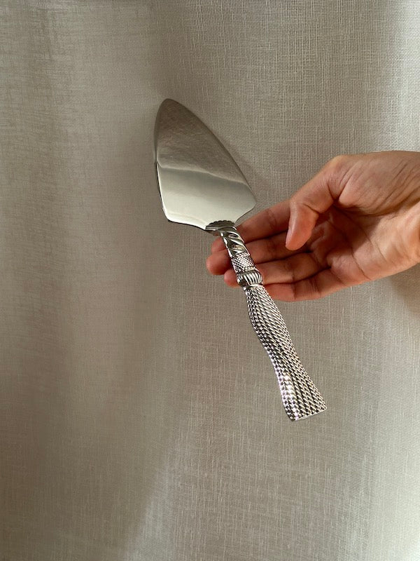 Lille Nickel-Plated Serving Tool for Cakes and Quiches