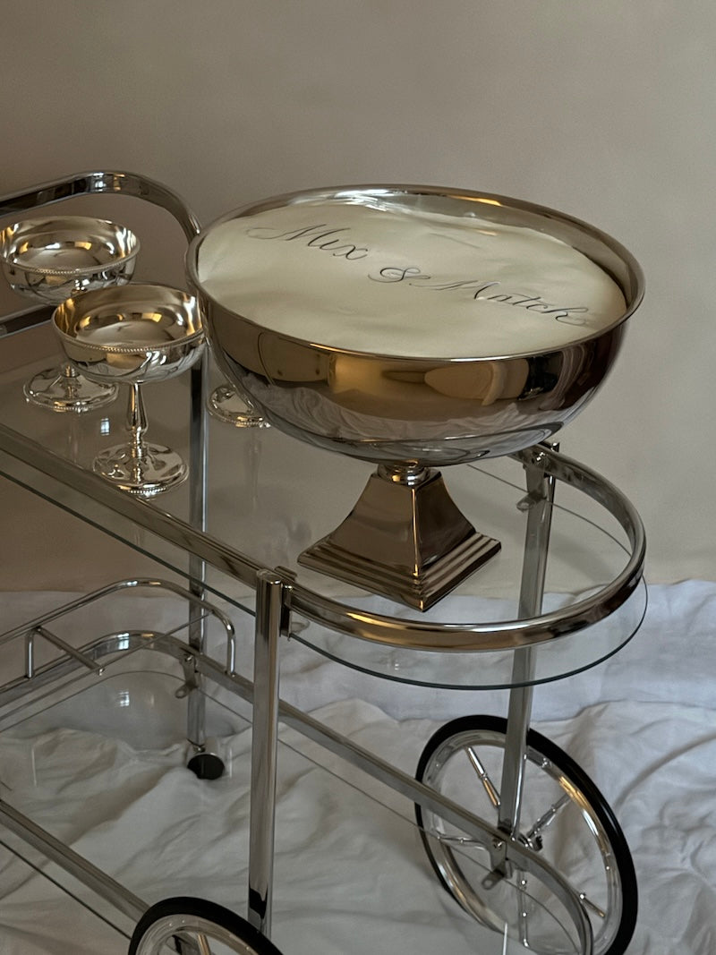 Saint Tropez Silver-Plated Champagne Cooler