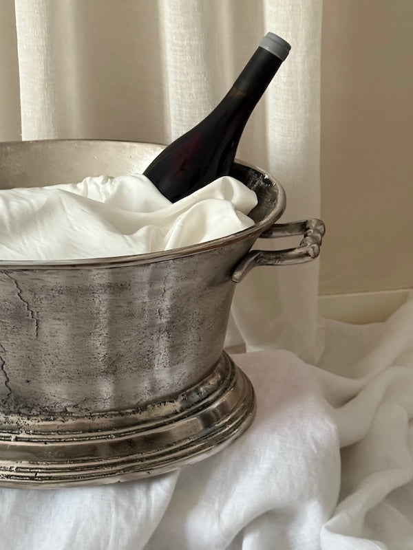 Scilla Cast Aluminum Champagne Bucket