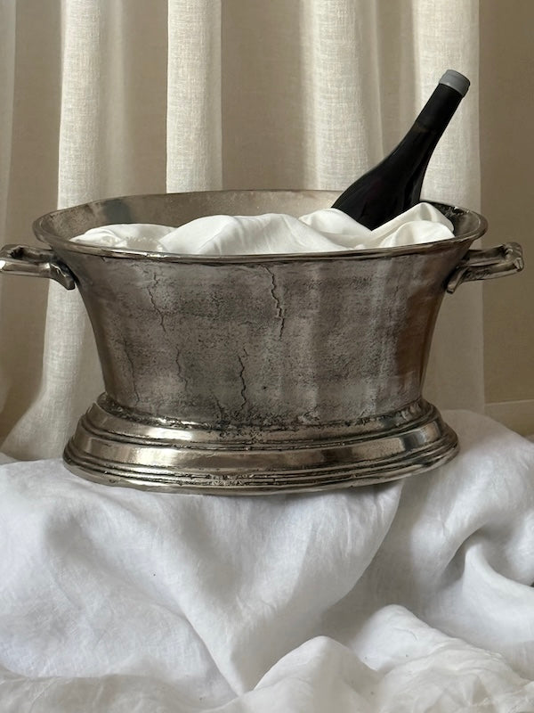 Scilla Cast Aluminum Champagne Bucket