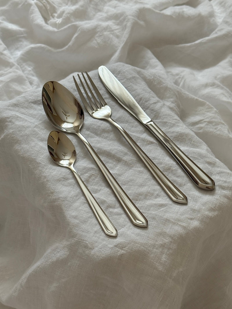 Clichy 24-Piece Cutlery Set – Stainless Steel 18/10