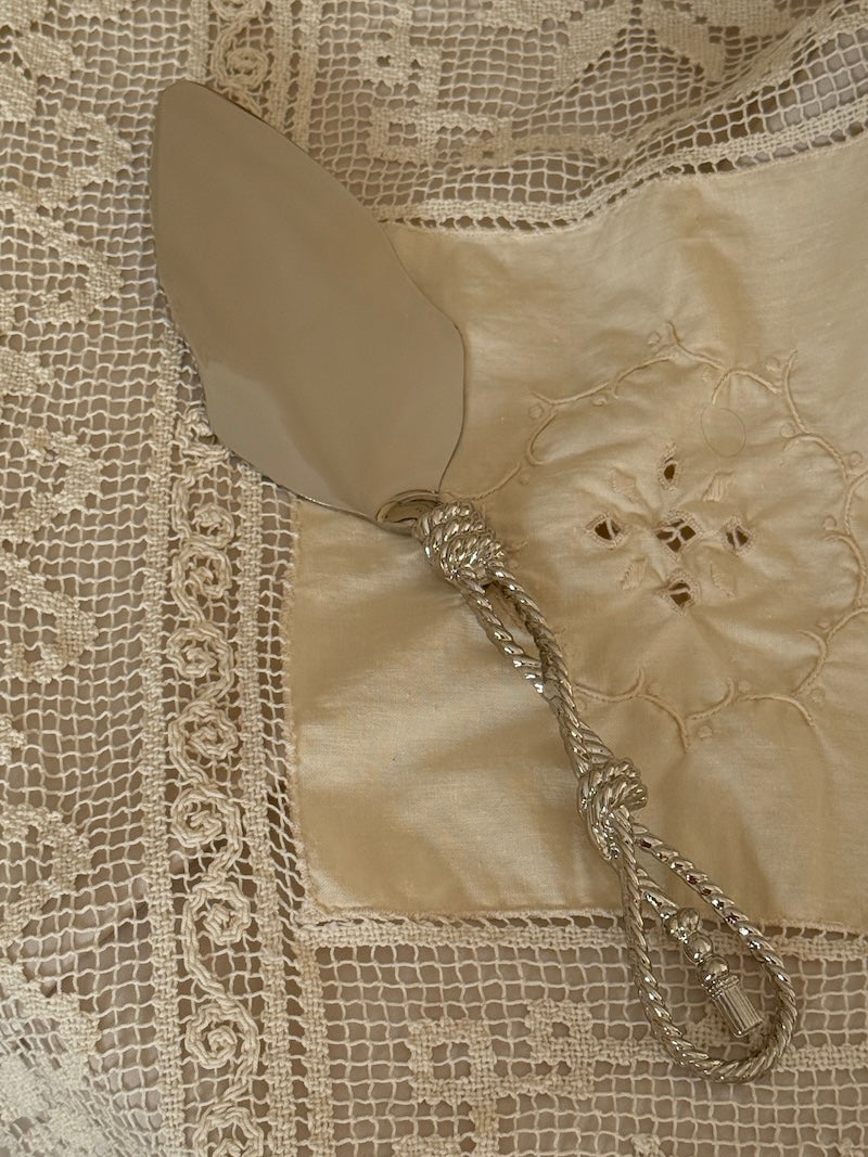 Lorient Nickel-Plated Serving Tool for Cakes and Quiches