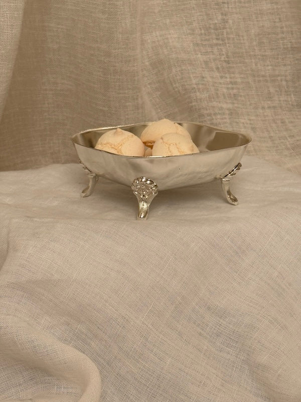 Clichy Square Silver-Plated Serving Bowl