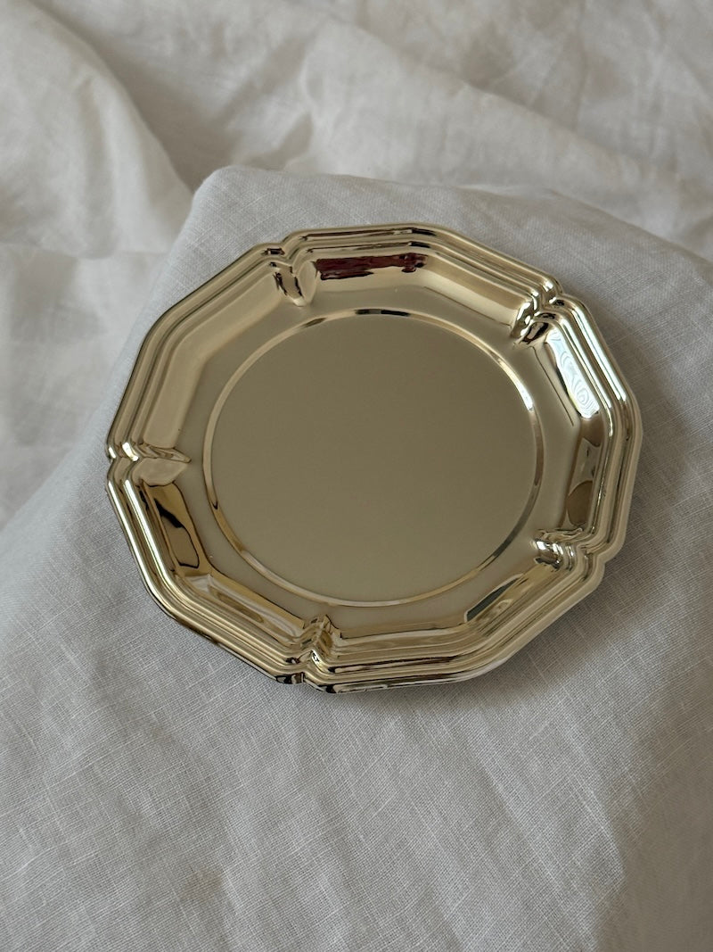 Alès Silver-Plated Serving Dish with Delicate Embellishment