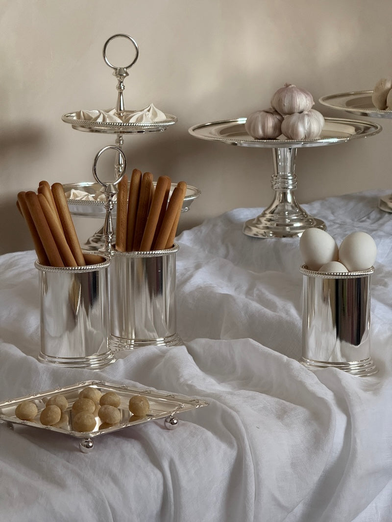 Umbria Silver-Plated Serving Vessel