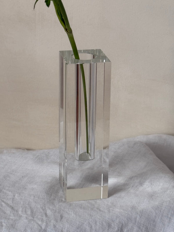 Évreux Low Rectangular Glass Vase