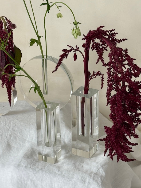 Évreux Tall Rectangular Glass Vase