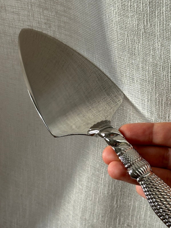 Lille Nickel-Plated Serving Tool for Cakes and Quiches