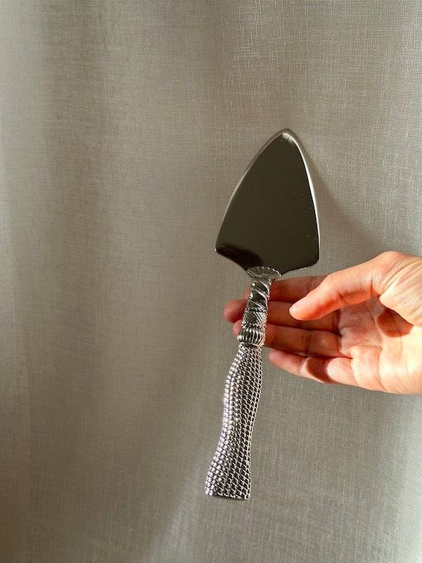 Lille Nickel-Plated Serving Tool for Cakes and Quiches