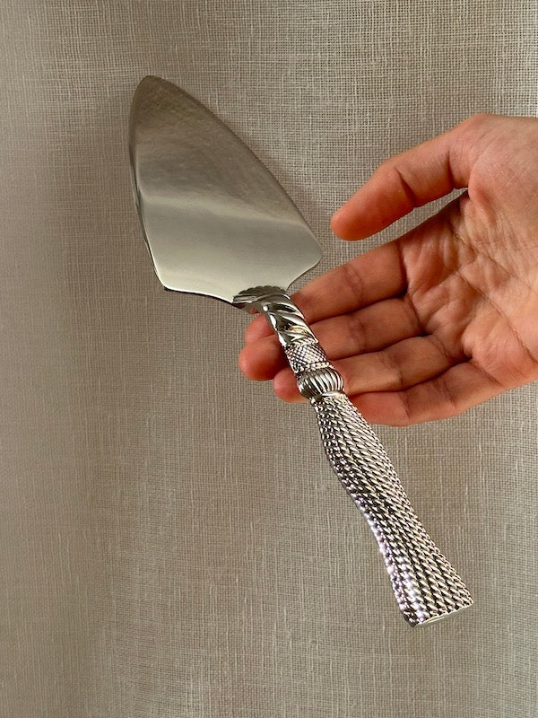 Lille Nickel-Plated Serving Tool for Cakes and Quiches