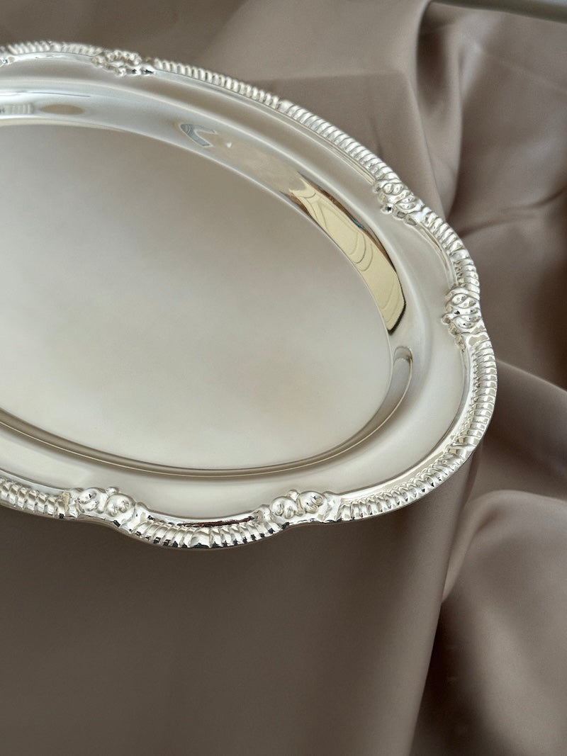 Provence Small Silver-Plated Tray