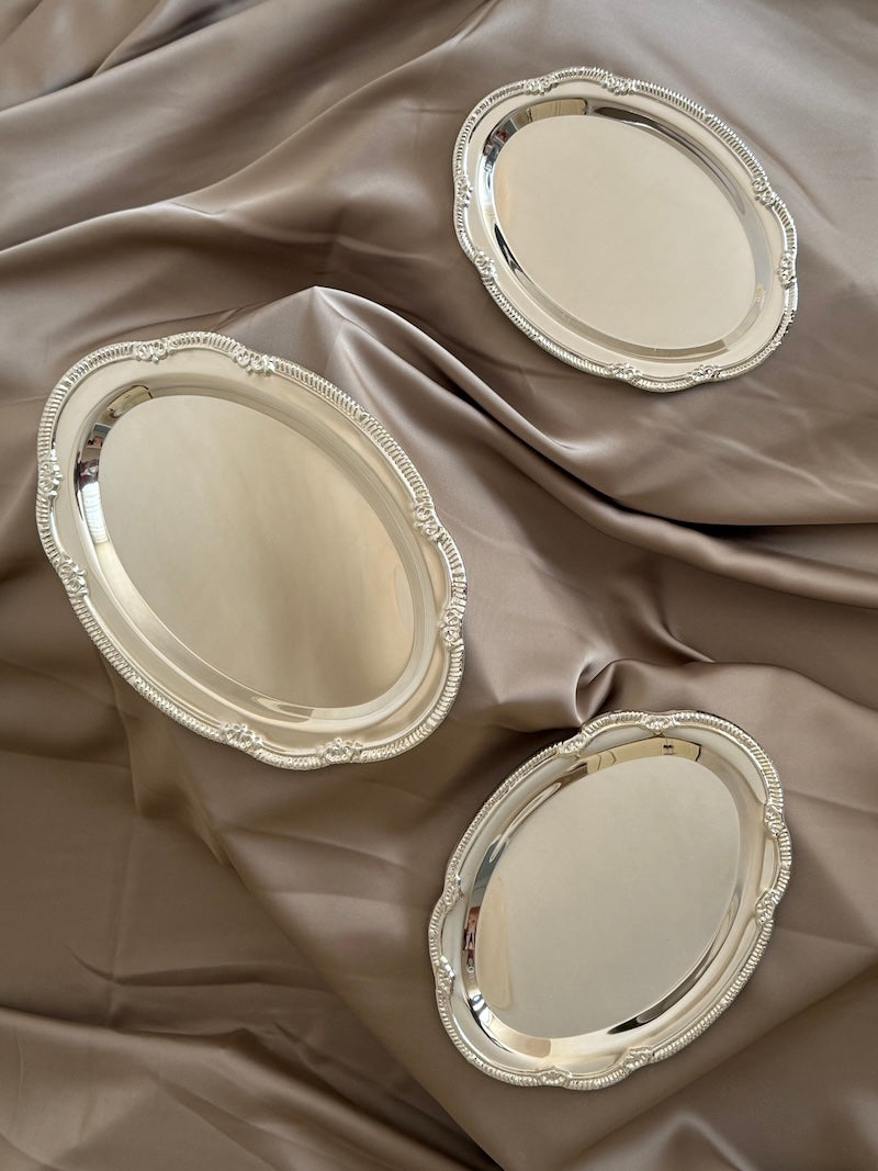 Provence Small Silver-Plated Tray