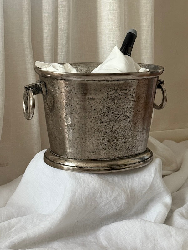 Sardinia Cast Aluminum Champagne Bucket
