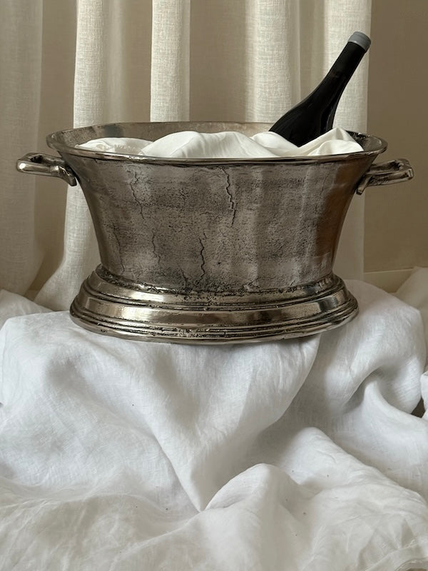 Scilla Cast Aluminum Champagne Bucket